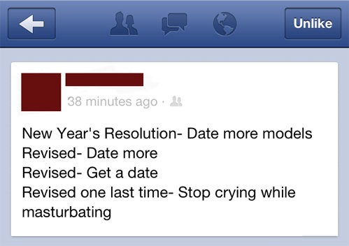 a New Year's resolution