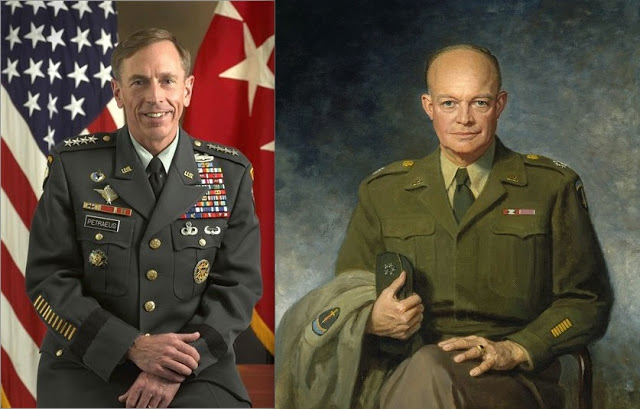 Petraeus and Eisenhower