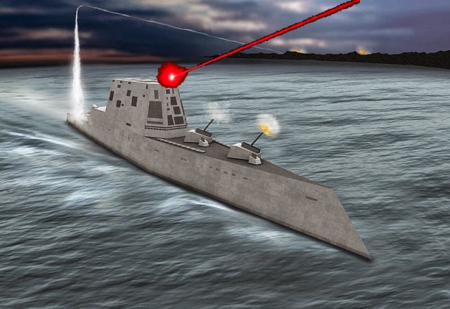 Firing imaginary laser