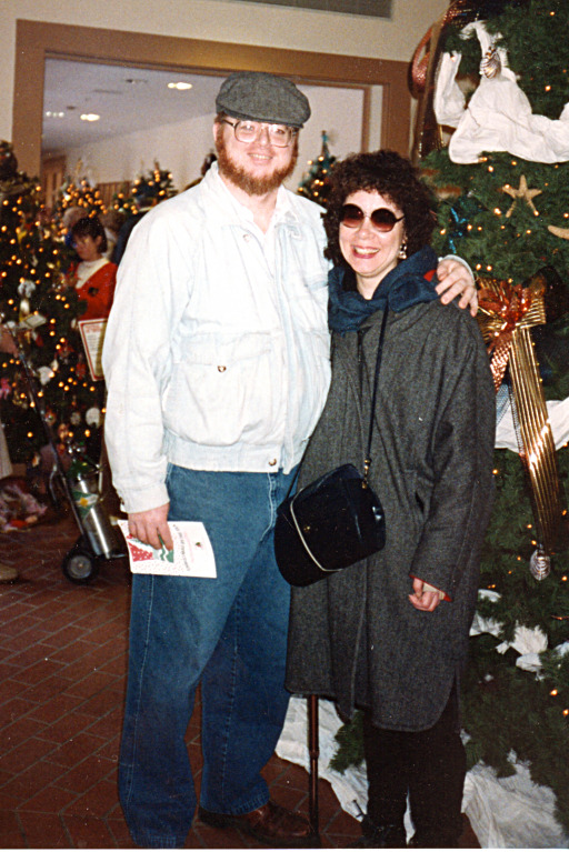 John and Donie at Christmas